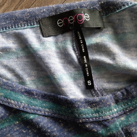 lace and stripe long sleeve NWOT S/M - Picture 3 of 4